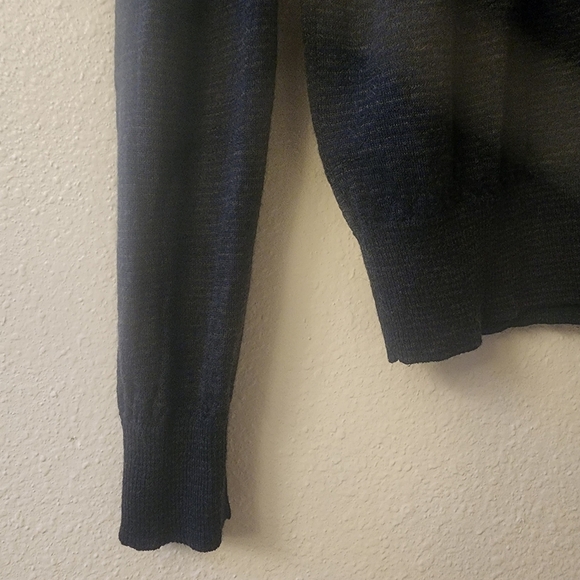 Vince Crewneck 100% Wool Striped Pullover Sweater M46166675 Mens Small - Picture 5 of 8